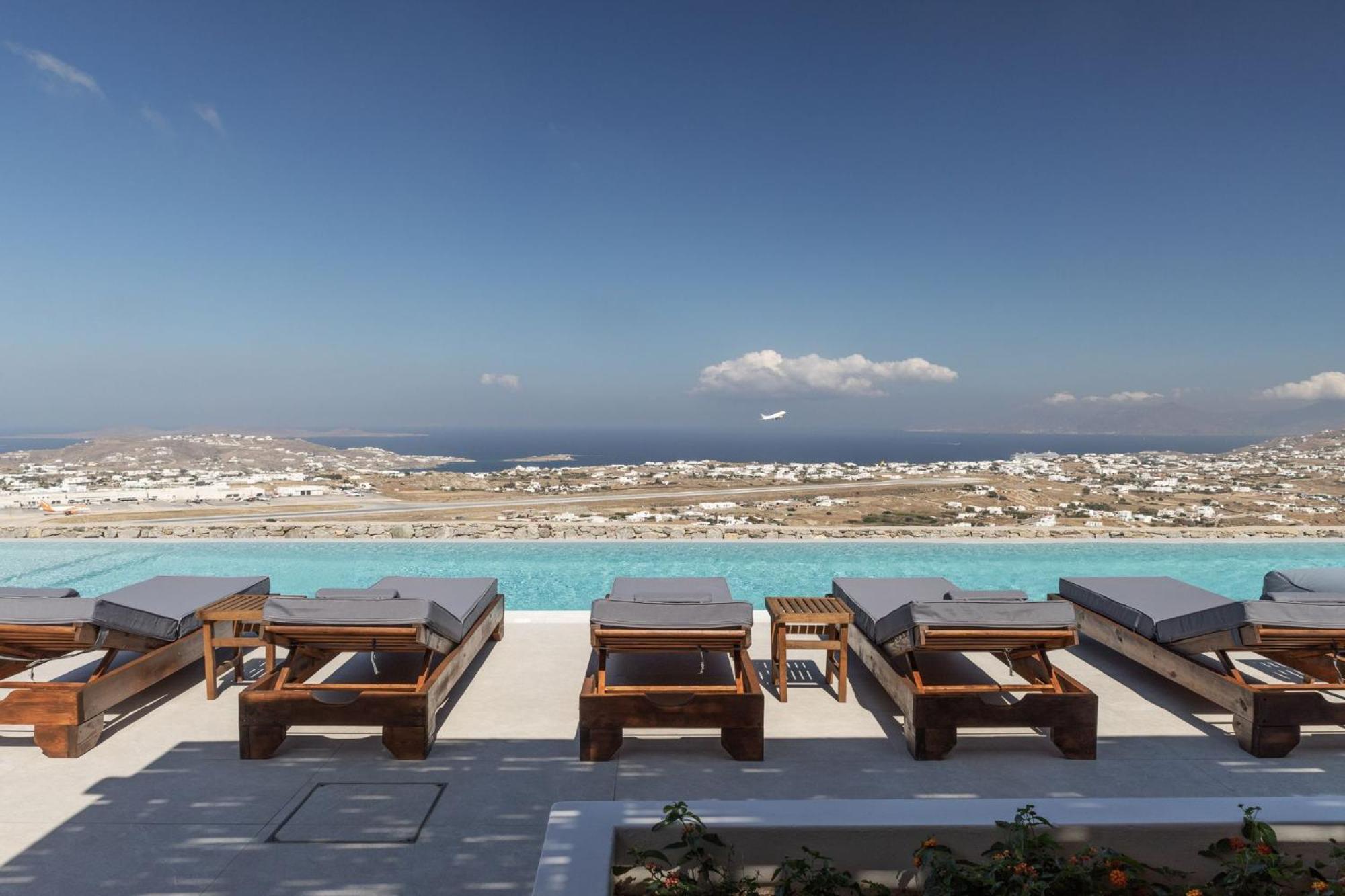 Sunset Hill Suites Mykonos Town Exterior foto