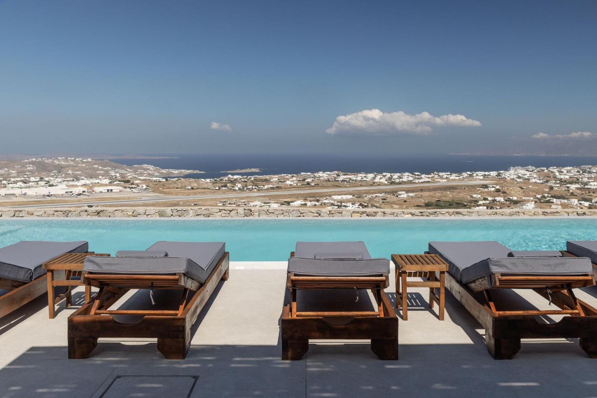 Sunset Hill Suites Mykonos Town Exterior foto