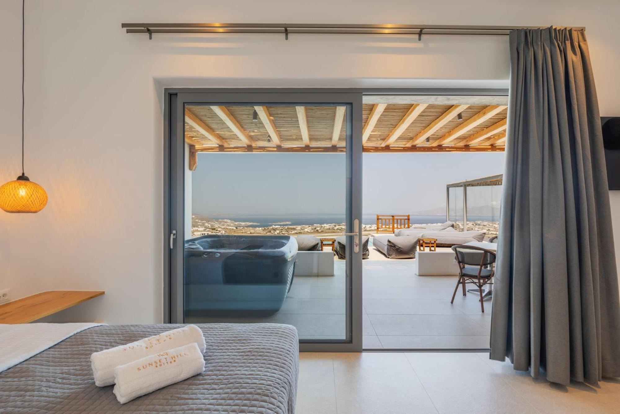 Sunset Hill Suites Mykonos Town Exterior foto